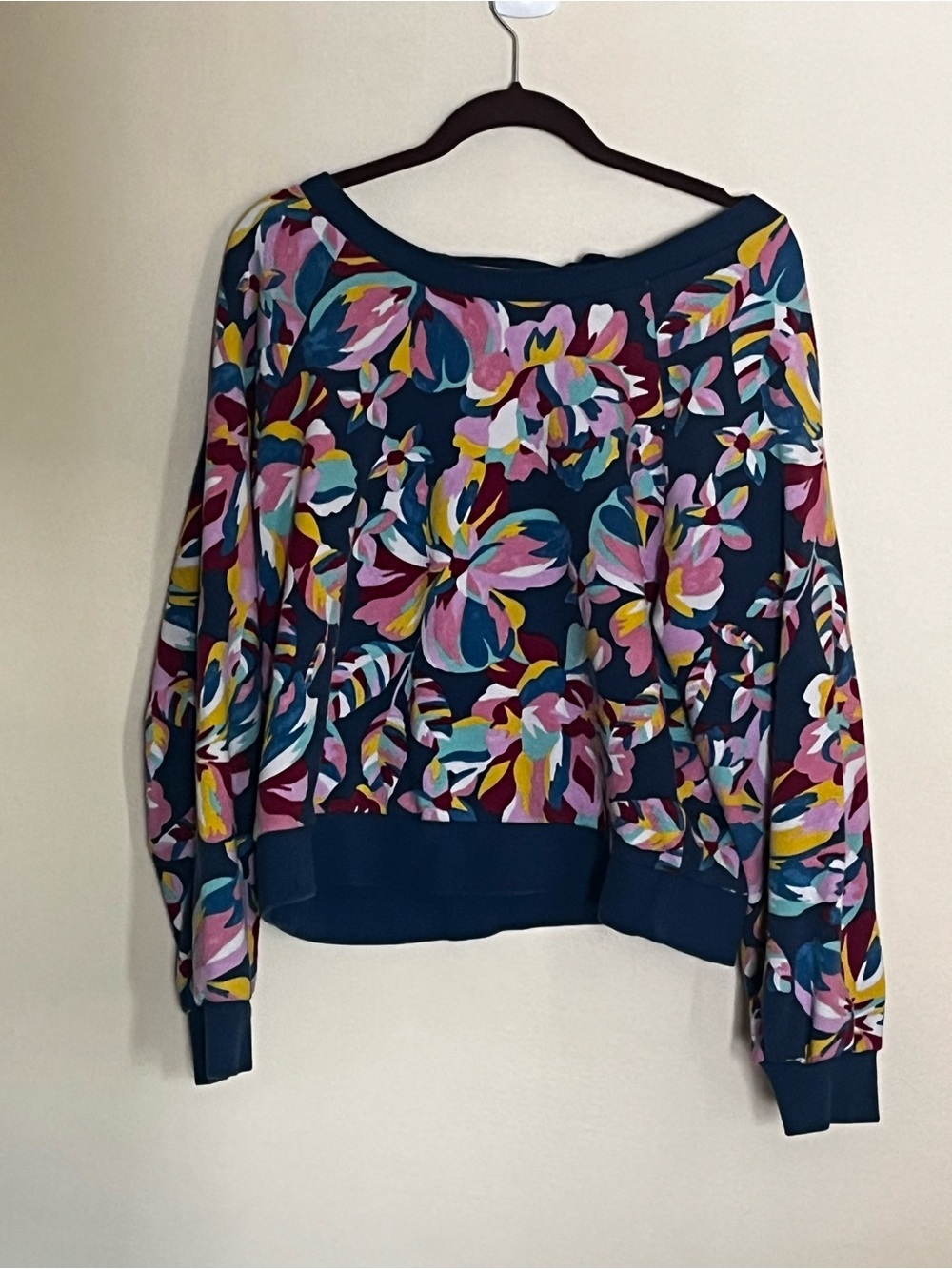 TheGet Floral Print Sweat Shirt size xxl